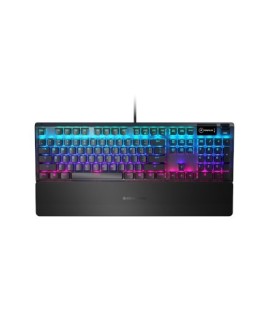 Klawiatura gamingowa SteelSeries Apex 5, układ amerykański, przewodowa, czarna Klawiatura gamingowa SteelSeries Apex 5 Hybrydowe