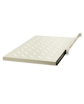 EmiterNet Półka ruchoma 19'', 1U, pod klawiaturę, gł.270/295mm, RAL7044 (szary)