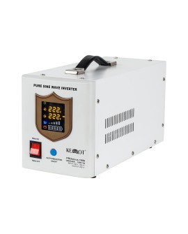 Zasilacz awaryjny KEMOT PROsinus-1000 przetwornica z czystym przebiegiem sinusoidalnym i funkcją ładowania 12V 230V 1000VA/700W