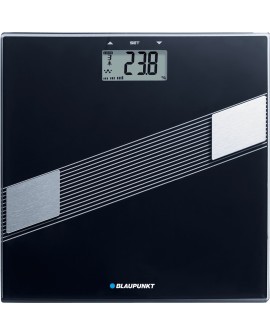 Waga łazienkowa z funkcją pomiaru tkanek Blaupunkt BSM411, czarna