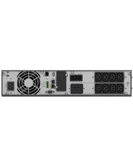 POWER WALKER UPS ON-LINE RACK 19" VFI 3000 ICR IOT PF1 1/1 FAZY, 3000VA, 8X IEC C13 + 1X IEC C19, USB/RS232, LCD