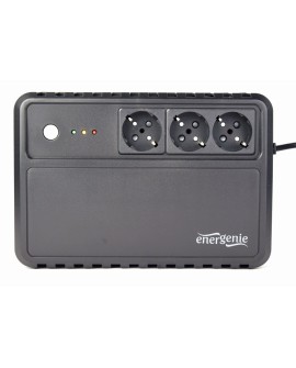ENERGENIE ZASILACZ AWARYJNY UPS DESKTOP UPS 800VA LED 3X SCHUKO 230V OUT