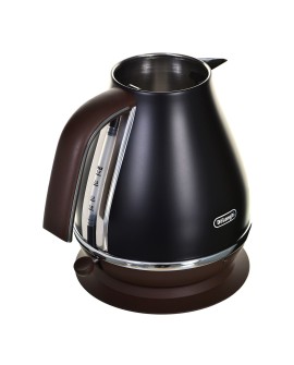 DeLonghi KBOV 2001.BK czajnik elektryczny 1,7 l Czarny, Brązowy 2000 W