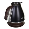 DeLonghi KBOV 2001.BK czajnik elektryczny 1,7 l Czarny, Brązowy 2000 W