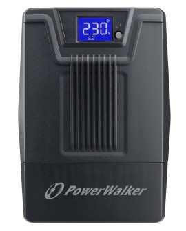 POWER WALKER UPS LINE-IN VI 600 SCL 600VA, 2X SCHUKO, RJ11/45, USB, LCD
