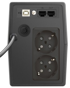POWER WALKER UPS LINE-IN VI 600 SCL 600VA, 2X SCHUKO, RJ11/45, USB, LCD