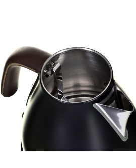 DeLonghi KBOV 2001.BK czajnik elektryczny 1,7 l Czarny, Brązowy 2000 W