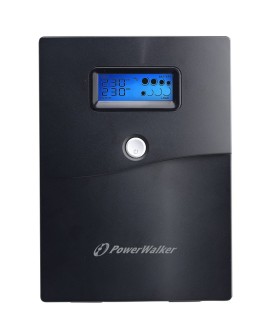POWER WALKER UPS LINE-IN VI 3000 SCL (4X SCHUKO 230V, RJ11/45 IN/OUT, USB, LCD)