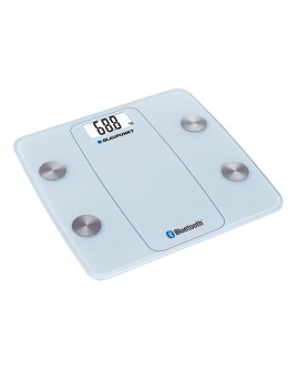Waga łazienkowa bluetooth Blaupunkt BSM711BT, biała