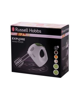 Mikser ręczny Russell Hobbs Explore 22230-56 (125W/biało-zielony)