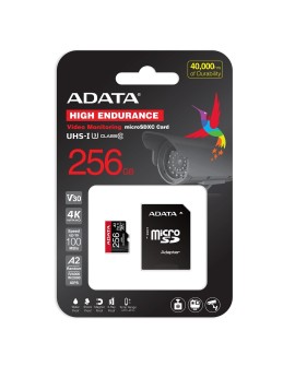 PAMIĘĆ MICRO SDXC 256GB W/AD. AUSDX256GUI3V30SHA2-RA1 ADATA