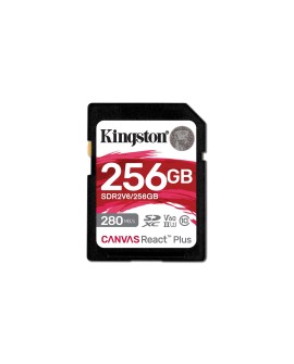 KINGSTON microSDXC Canvas 256GB React Plus UHS-II 280R/150W U3 V60 for Full HD/4K