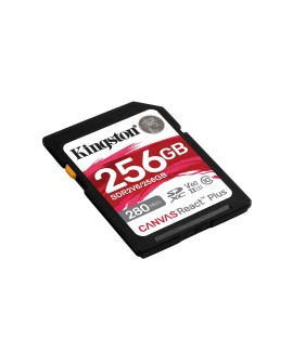 KINGSTON microSDXC Canvas 256GB React Plus UHS-II 280R/150W U3 V60 for Full HD/4K
