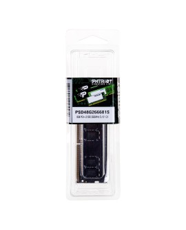 Pamięć RAM Patriot Memory Signature PSD48G266681S (DDR4 SO-DIMM 1 x 8 GB 2666 MHz CL19)