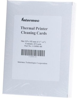 Honeywell Cleaning card for 4" wide Industrial Printers