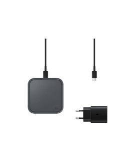 Samsung Flat Induction Pad, Quick Charge 15W (mains charger not included) Black