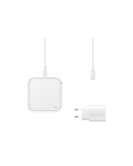 Samsung Wireless Charger Pad (with Travel Adapter) White