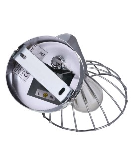 Kinkiet pojedynczy sufitowy ścienny chrom Activejet GIZEL reflektor E14 do salonu