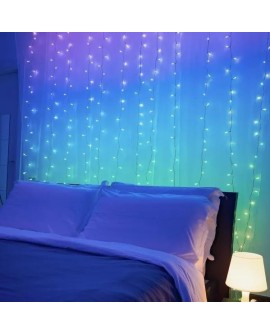 Inteligentna kurtyna LED Twinkly 400 RGBW 1,5x2,1m