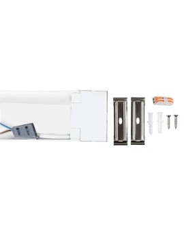 Oprawa LED V-TAC VT-8330 30W liniowa, natynkowa 120cm 155Lm/W 4000K 4650lm (SKU 20363) Biały