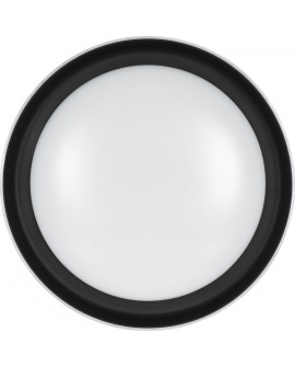 Nowoczesny plafon sufitowy LED Activejet FOCUS Czarny ściemnialny ze zdalnym sterowaniem na pilota