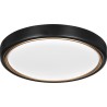 Nowoczesny plafon sufitowy LED Activejet VERDI B/G Czarno - Złoty 23W