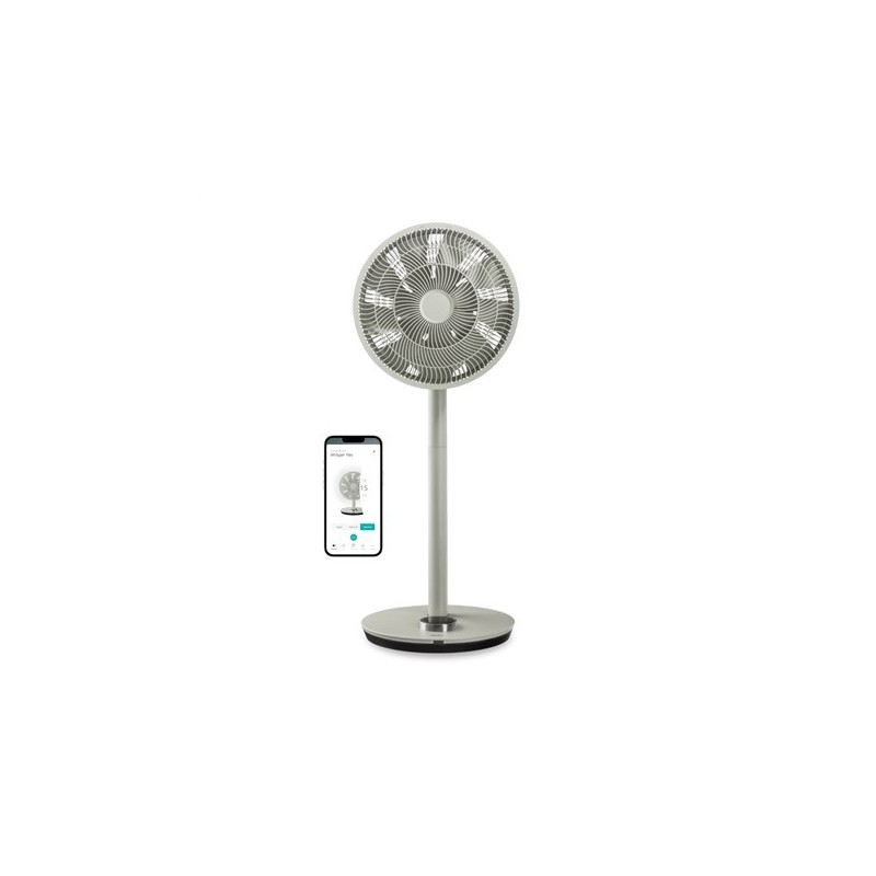 Wentylator Duux Whisper Flex Smart Średnica 34 cm, Szałwia, Liczba biegów 26, 3-29 W