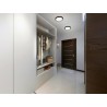 Nowoczesny plafon sufitowy LED Activejet VERDI B/G Czarno - Złoty 23W