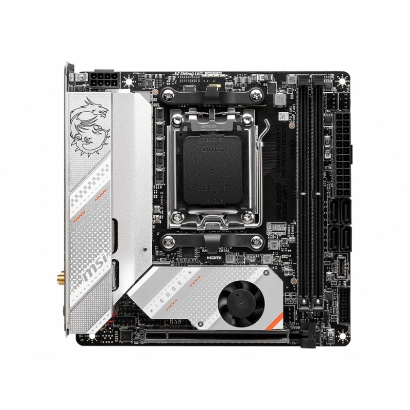MSI MPG B650I EDGE WIFI płyta główna AMD B650 Gniazdo AM5 mini ATX