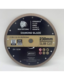 TARCZA DIAMENTOWA 230mm SLIM CUT INDIAN PROFESSIONAL