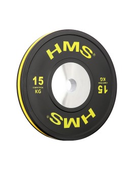 BTBR Set zestaw talerzy olimpijskich Bumper- 2x (10kg,15kg,20kg,25kg) HMS BTBR SET