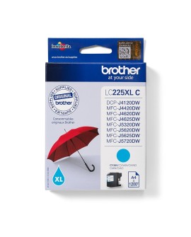 Tusz Brother niebieski LC225XLC LC-225XLC, 1200 str.