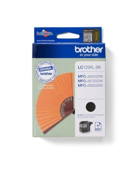 Brother LC-129XLBK nabój z tuszem 1 szt. Oryginalny Wysoka (XL) wydajność Czarny