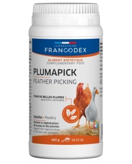 FRANCODEX Pluma-Pick preparat dla drobiu stymulujacy wzrost piór 400g