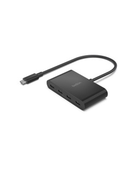 Hub Belkin Connect USB-C to 4-Port USB-C Hub 4xUSB-C Black