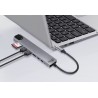 MEDIA-TECH HUB USB 8 IN 1 GIGA LAN HUB MT5046
