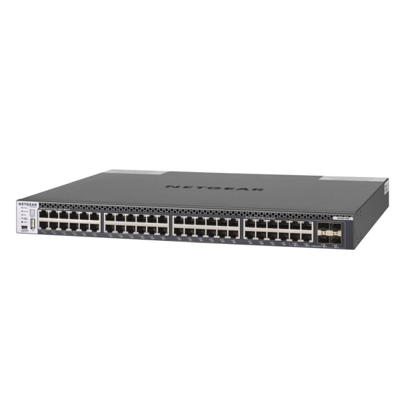 NETGEAR M4300-48X Zarządzany L3 10G Ethernet (100/1000/10000) 1U Czarny