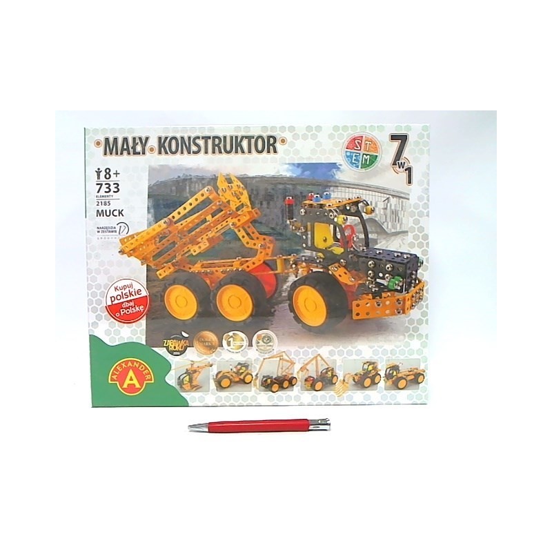 Mały Konstruktor 7w1 - Muck ALEX