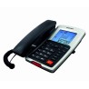 MaxCom KXT709 telefon Telefon analogowy Czarny, Biały Nazwa i identyfikacja dzwoniącego