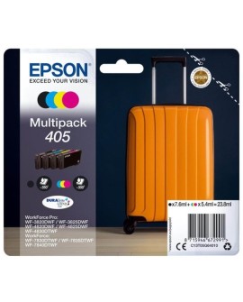 Epson 405 DURABrite Ultra Ink nabój z tuszem 1 szt. Oryginalny Standardowa wydajność Czarny, Cyjan, Purpurowy, Żółty