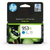 Tusz HP niebieski HP 953XL, HP953XL F6U16AE, 1600 str.,20 ml.