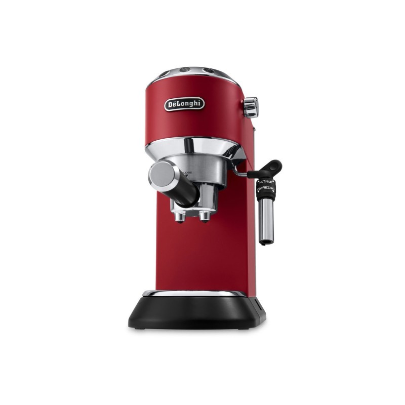 Ekspres kolbowy DeLonghi Dedica Style EC 685.R (1300W kolor czerwony) (WYPRZEDAŻ)