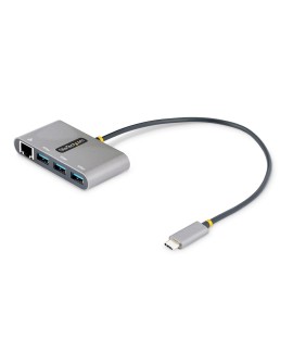 StarTech.com HB30C3A1GEA2 stacja dokująca Przewodowa USB 3.2 Gen 1 (3.1 Gen 1) Type-C Szary