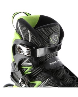 ŁYŻWOROLKI NILS EXTREME NA8660 ZIELONE ROZM. 42