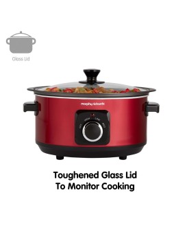 Morphy Richards 460014 Wolnowar czerwony