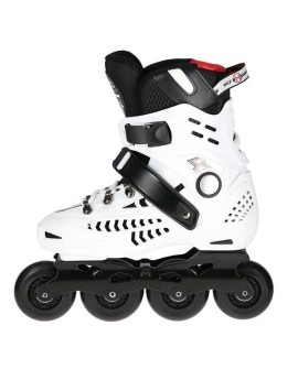 ŁYŻWOROLKI SLALOMOWE NILS EXTREME NA20001 BIAŁE ROZM. 35