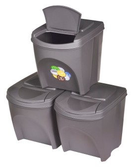 Kosz na śmieci Prosperplast SORTIBOX IKWB20S3-405U (kolor szary)