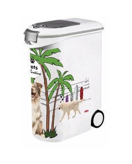 CURVER POJEMNIK DO PRZECHOWYWANIA KARMY 20KG PetLife 54l