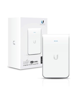 Acces Point Wi-Fi 5 Ubiquiti UniFi AC In-Wall 2.4GHz(2x2)/5GHz(2x2) PoE+/PoE 3x1G