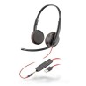 POLY Blackwire 3225 Zestaw słuchawkowy Przewodowa Opaska na głowę Połączenia/muzyka USB Typu-A Czarny